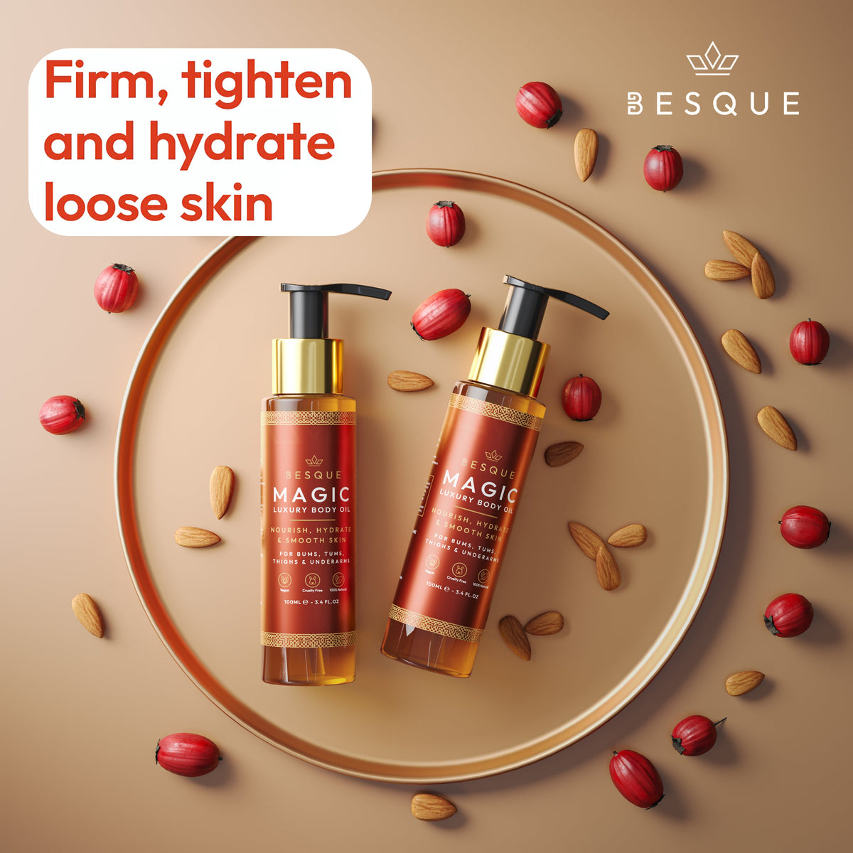 Almond & Primrose Body Oil for Skin Wellness